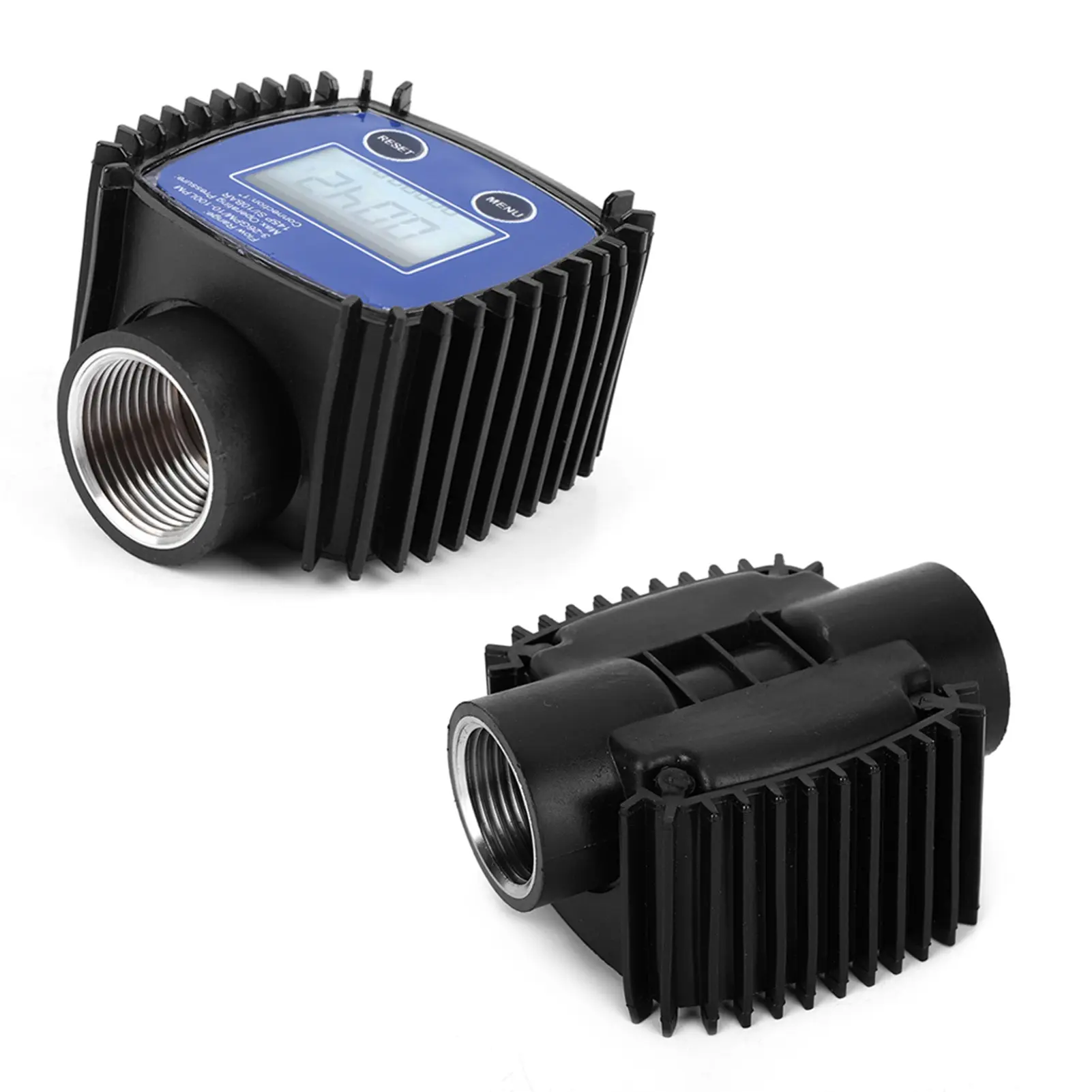 Digital Flow Meter Digital Display High Accuracy Water Flow Meter Flowmeter 1in Internal Thread