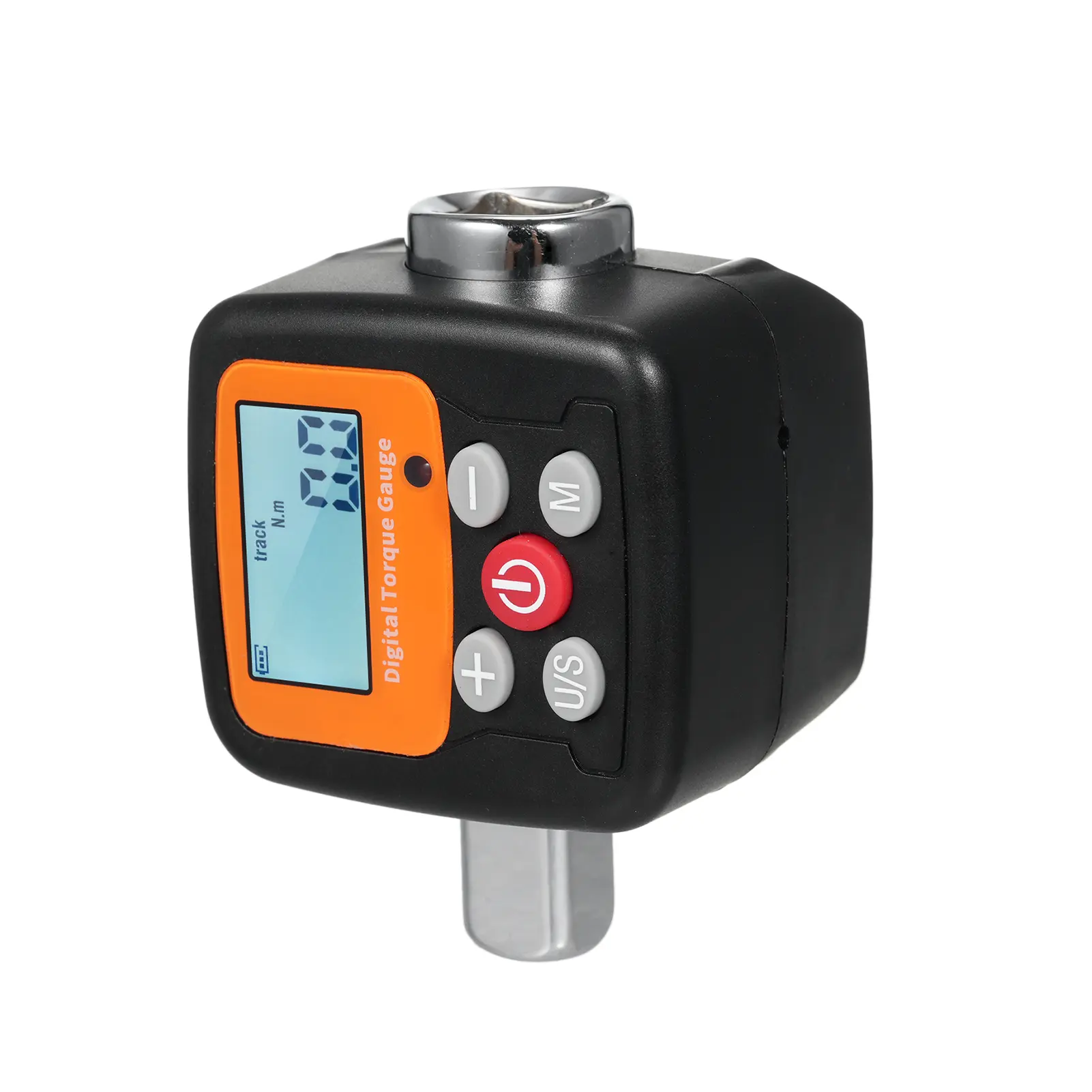ENGC-340 Digital Torque Meter Wrench  Tester 1/2'' Drive with Sound Light Alarm Function High Accuracy 4  Units Backlit Displa