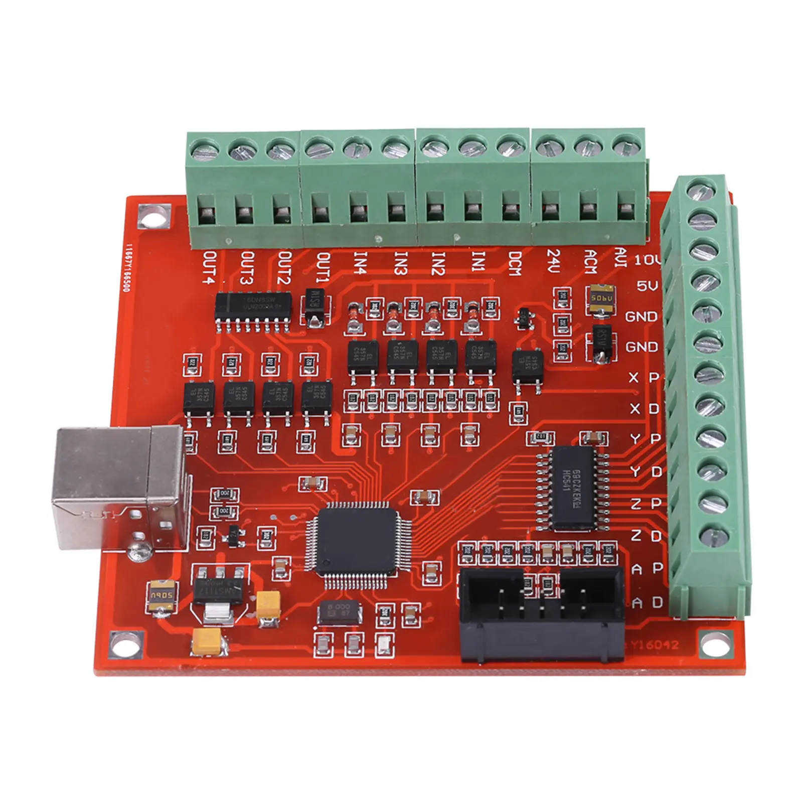 CNC Controller Card USB MACH3 100Khz Motion Controller Card Breakout Board for CNC Engraving