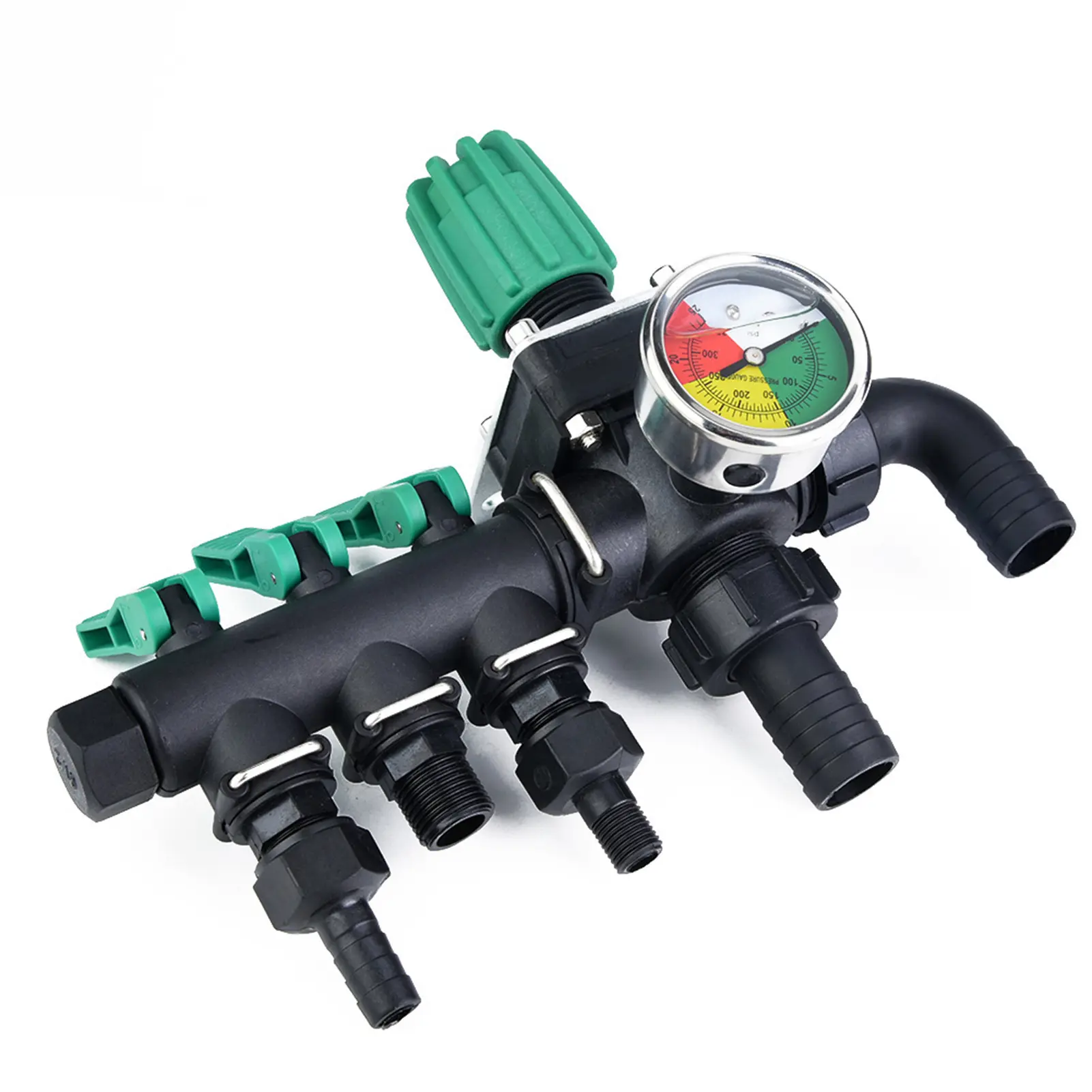 Agricultural Sprayer Control Shut Off Valve 3 Way Water Splitter