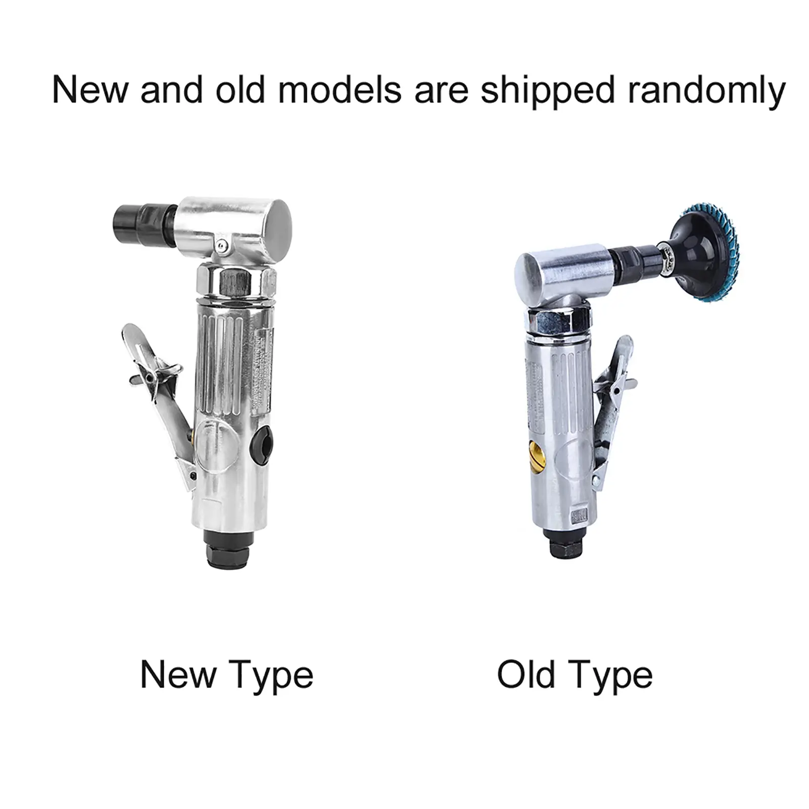 Pneumatic Grinding Machine Industrial Grade 90 Degrees Bending Pneumatic Die Grinder with 2inch Grinding Disc BSP