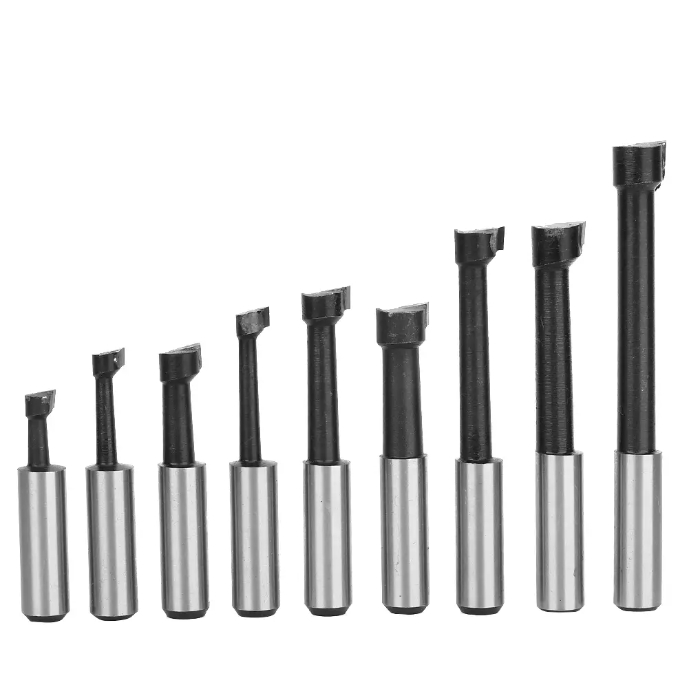 High Hardness Carbon Steel F1 Boring Head 1-1/2-18UNF Tail Thread M12 MT3 Shank Tail Thread