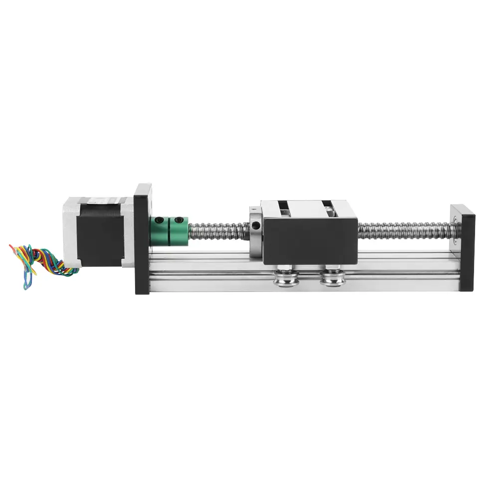 1204 Ball Screw Linear Slide Stroke Long Stage Actuator with Stepper Motor 100mm Stroke