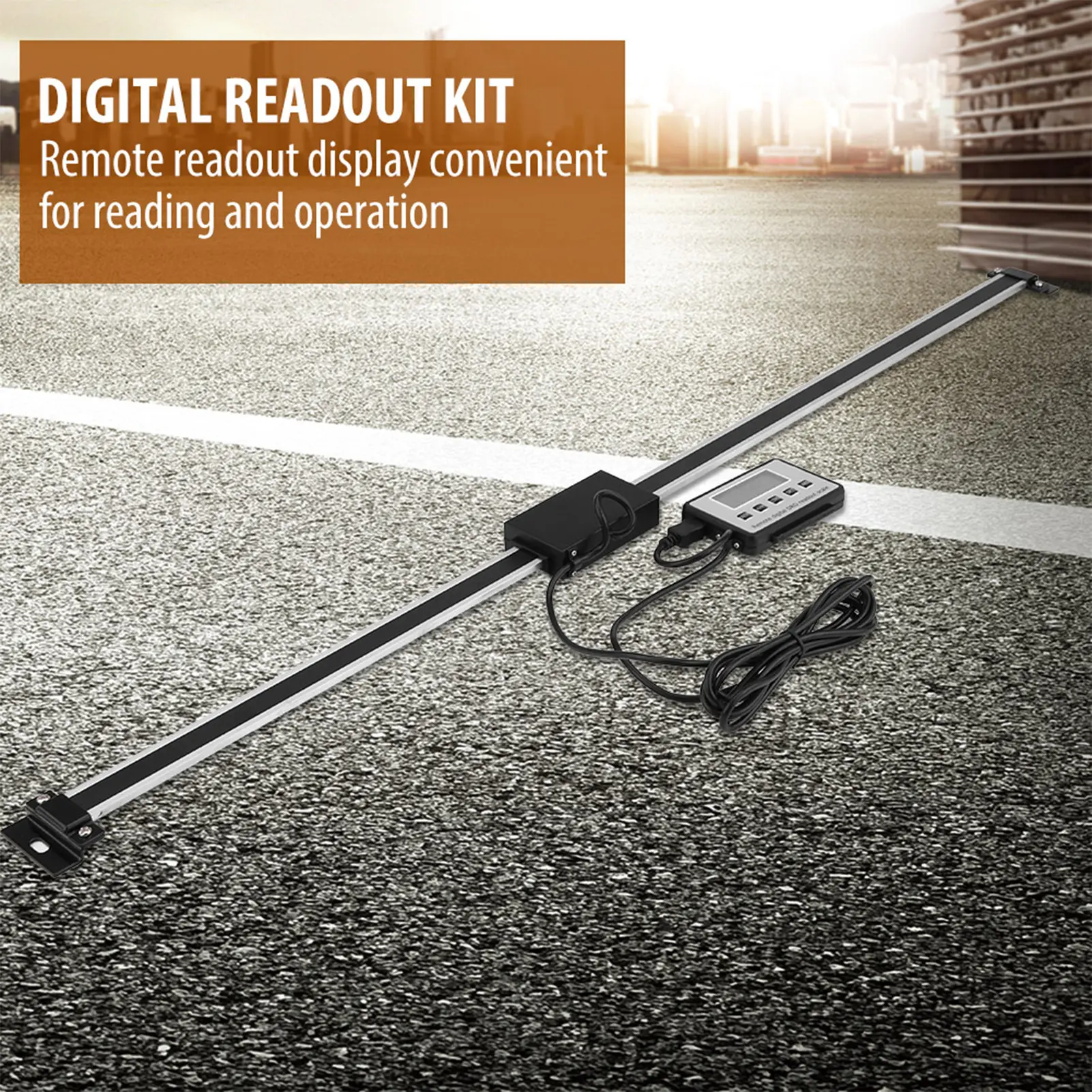 0‑600mm Readout Scale Accurate Digital Linear Scale LCD Readout Kit for Milling Machines Lathes