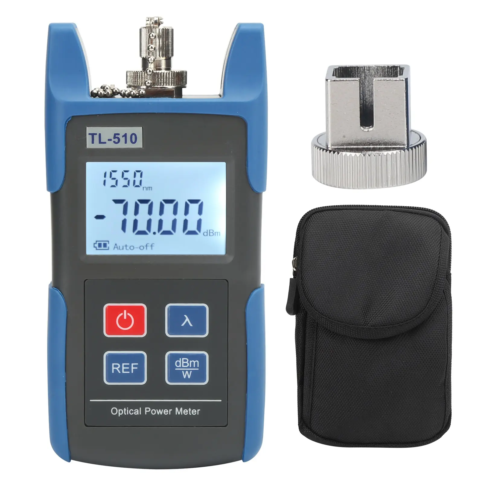 TL510 Optical Tester Power Meter High Accuracy Optical Power Detector Measuring Instrument ‑70~+10dBm