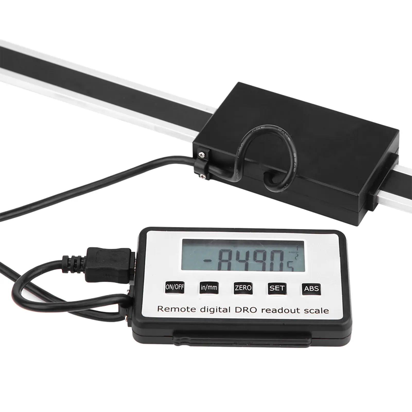 0‑600mm Readout Scale Accurate Digital Linear Scale LCD Readout Kit for Milling Machines Lathes