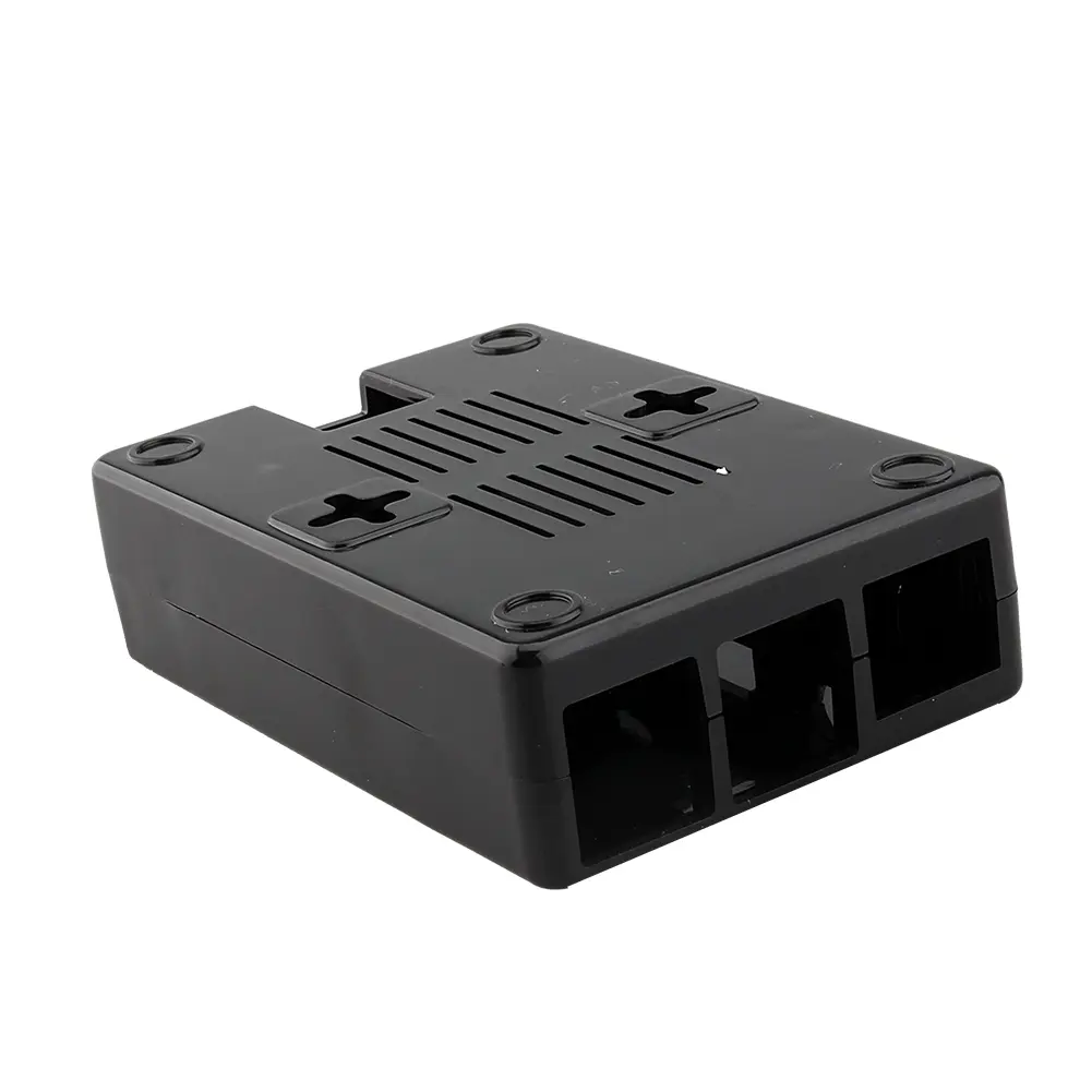 Enclosure Protective Case For Raspberry Pi 2 Model B B+ Case Black ABS Plastics Cover Shell Bag Enclosure Computer Box