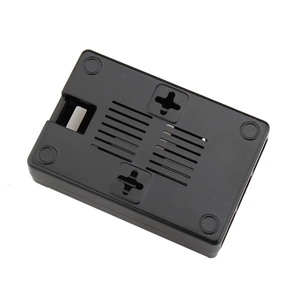 Enclosure Protective Case For Raspberry Pi 2 Model B B+ Case Black ABS Plastics Cover Shell Bag Enclosure Computer Box
