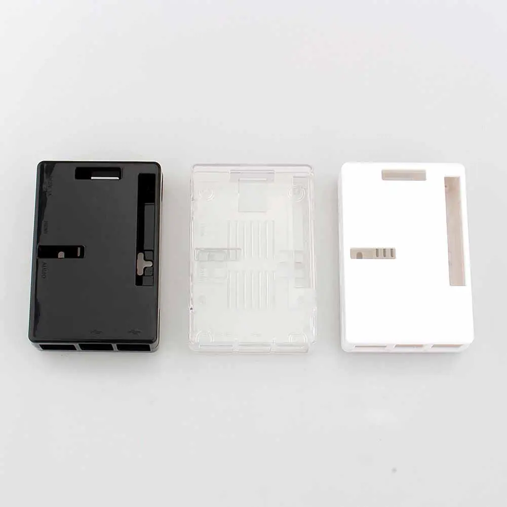 Enclosure Protective Case For Raspberry Pi 2 Model B B+ Case Black ABS Plastics Cover Shell Bag Enclosure Computer Box