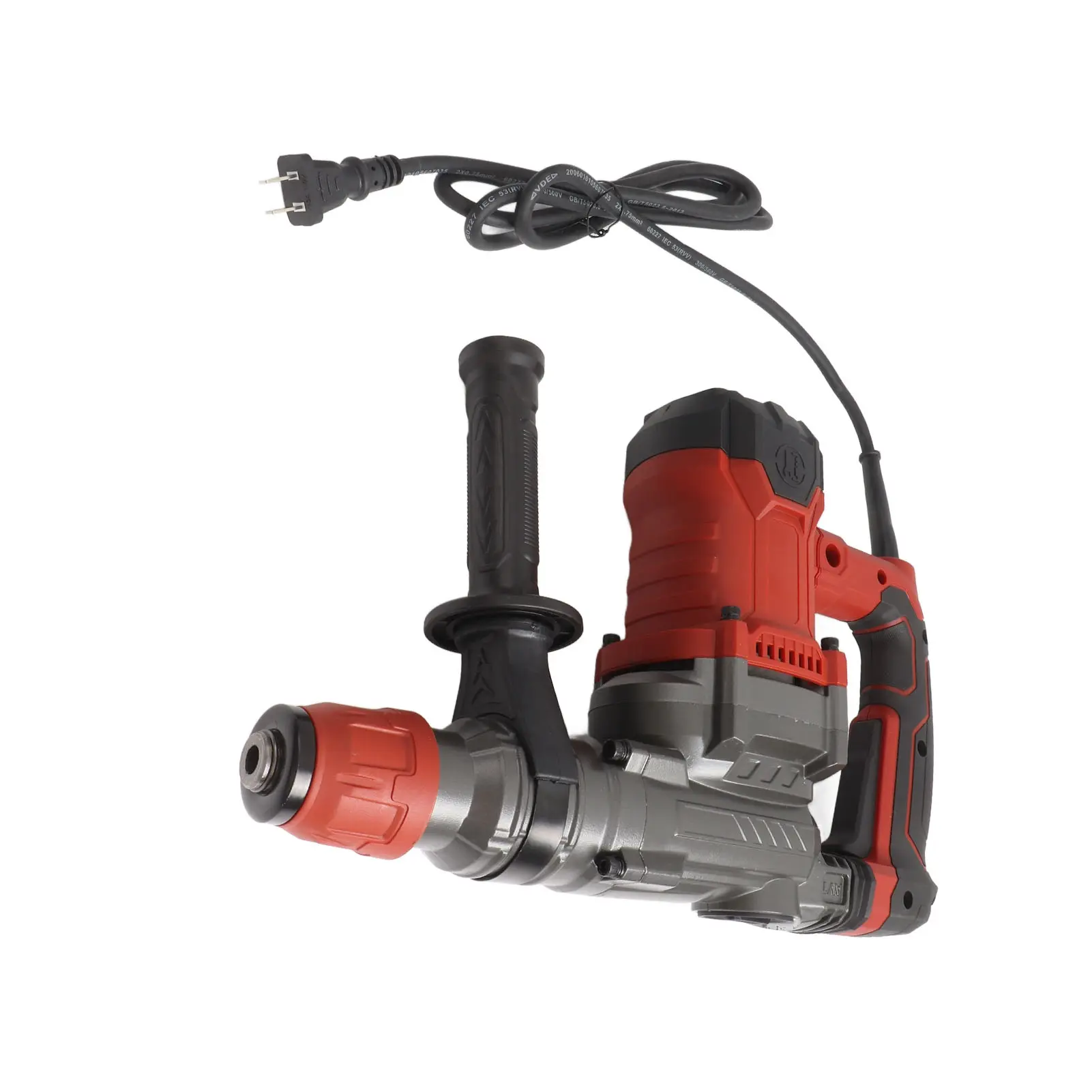 Electric pickaxe Rotary Hammer Drill Set Electric Industrial Power Tool Automatic Clutch Square Handle
