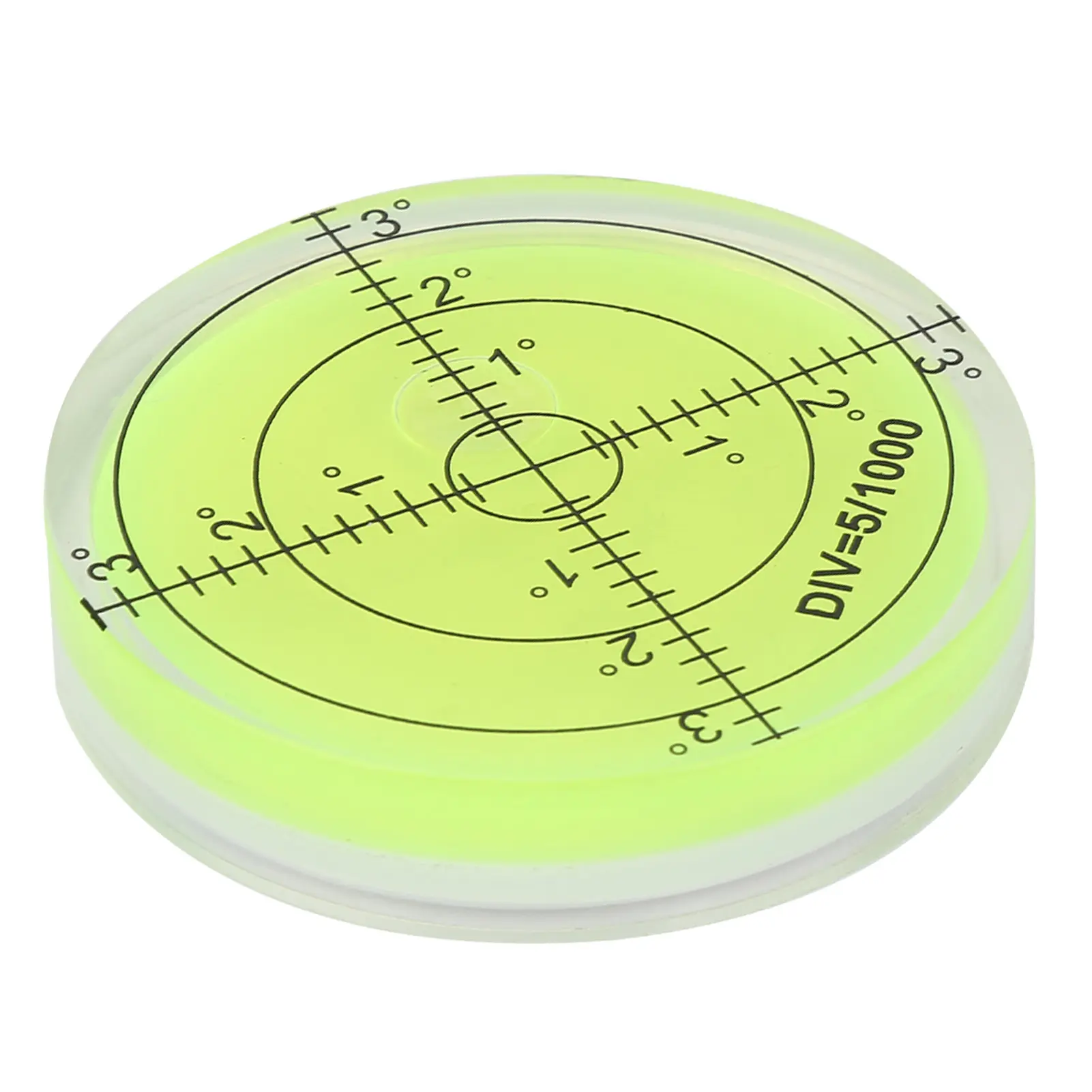 60mm Level Bubble Diameter Measuring Tool Round Level Bubble with Scale for Camera Platform Balance