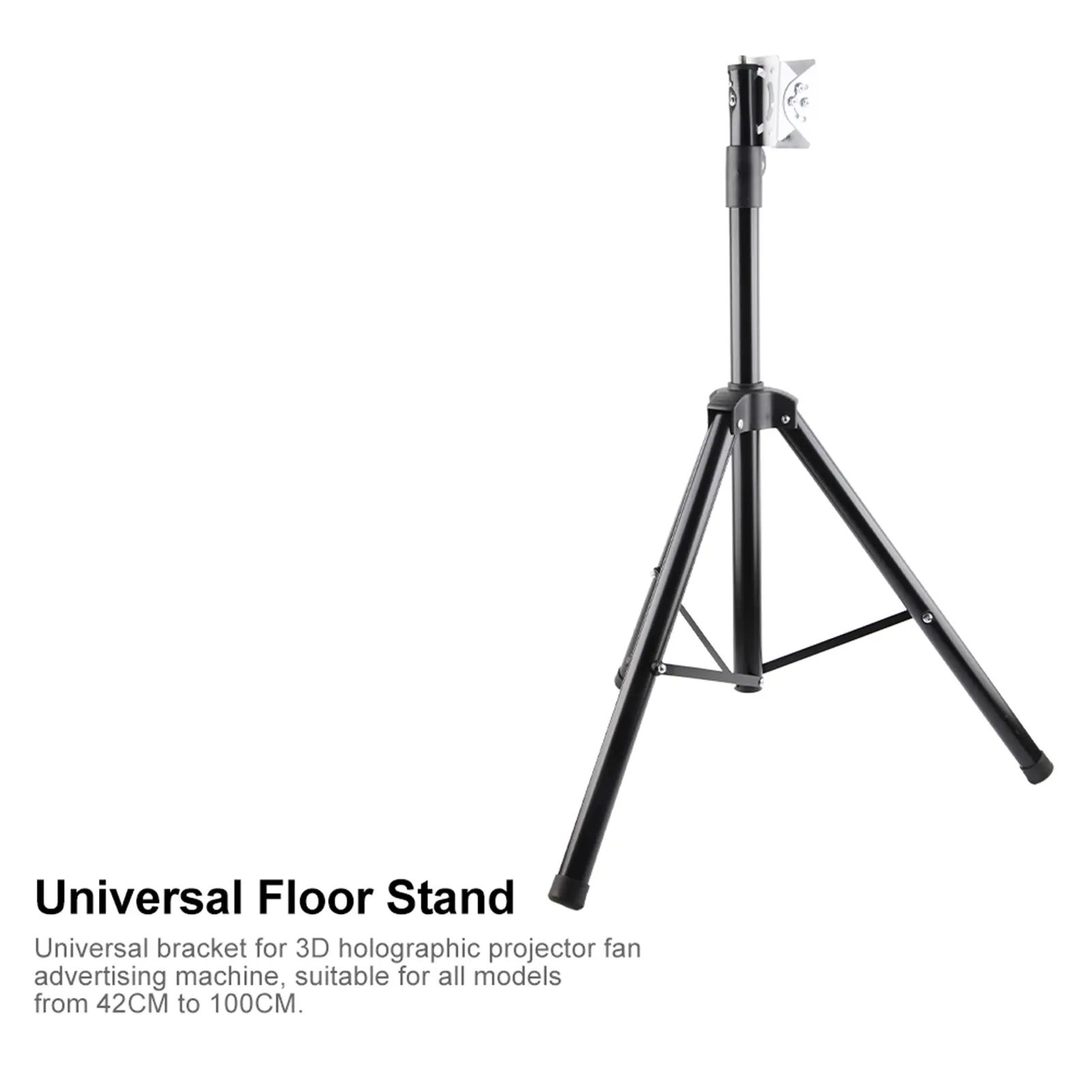 Metal Tripod Bracket Fixing Tripod Bracket for 3D Holographic Projector Fan Advertising Machine 42cm/50cm/56cm/60cm/65cm/100cm