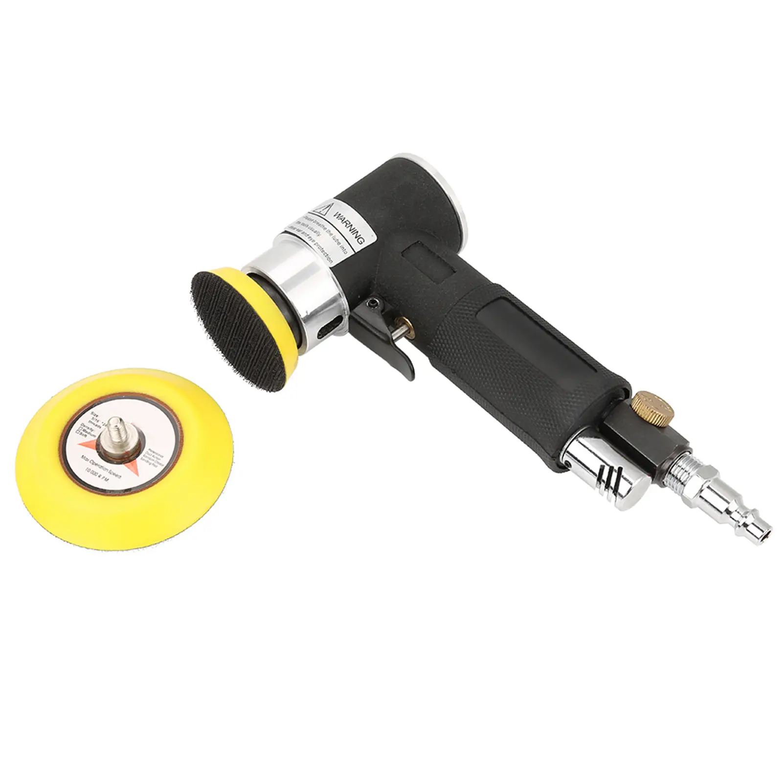 Mini Air Angle Sander 90° Pneumatic Polishing Grinding Machine   2inch 3inch Sanding Pad