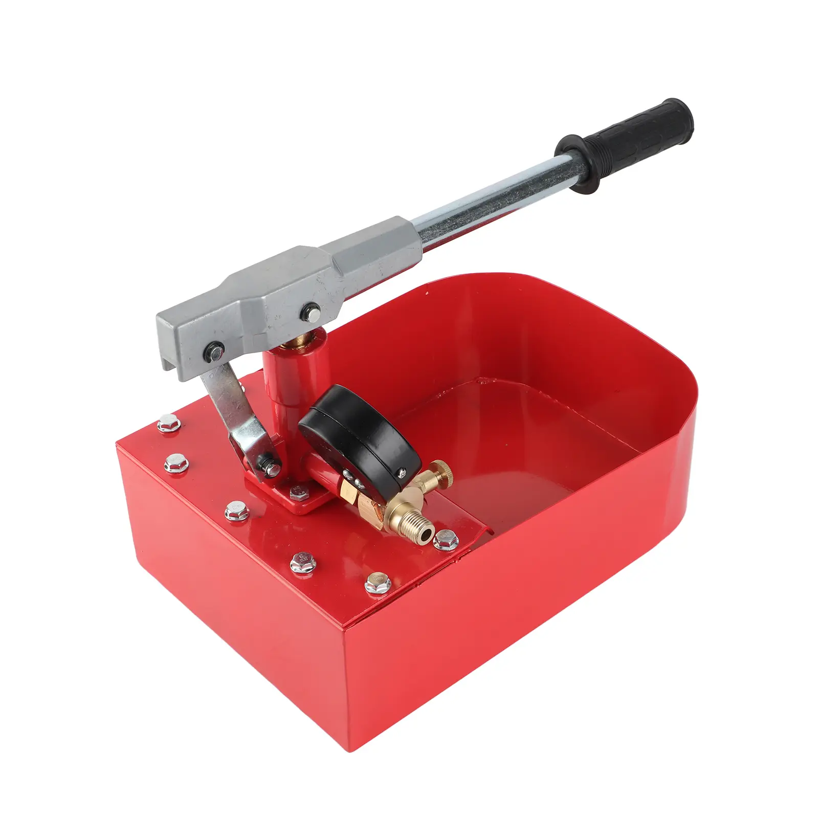 Pressure Testing Hand Pump 1000PSI 7MPa Manual Hydraulic Test Pump Pipe Valve Water Pressure Tester Hand Tool Pressure Test Pump