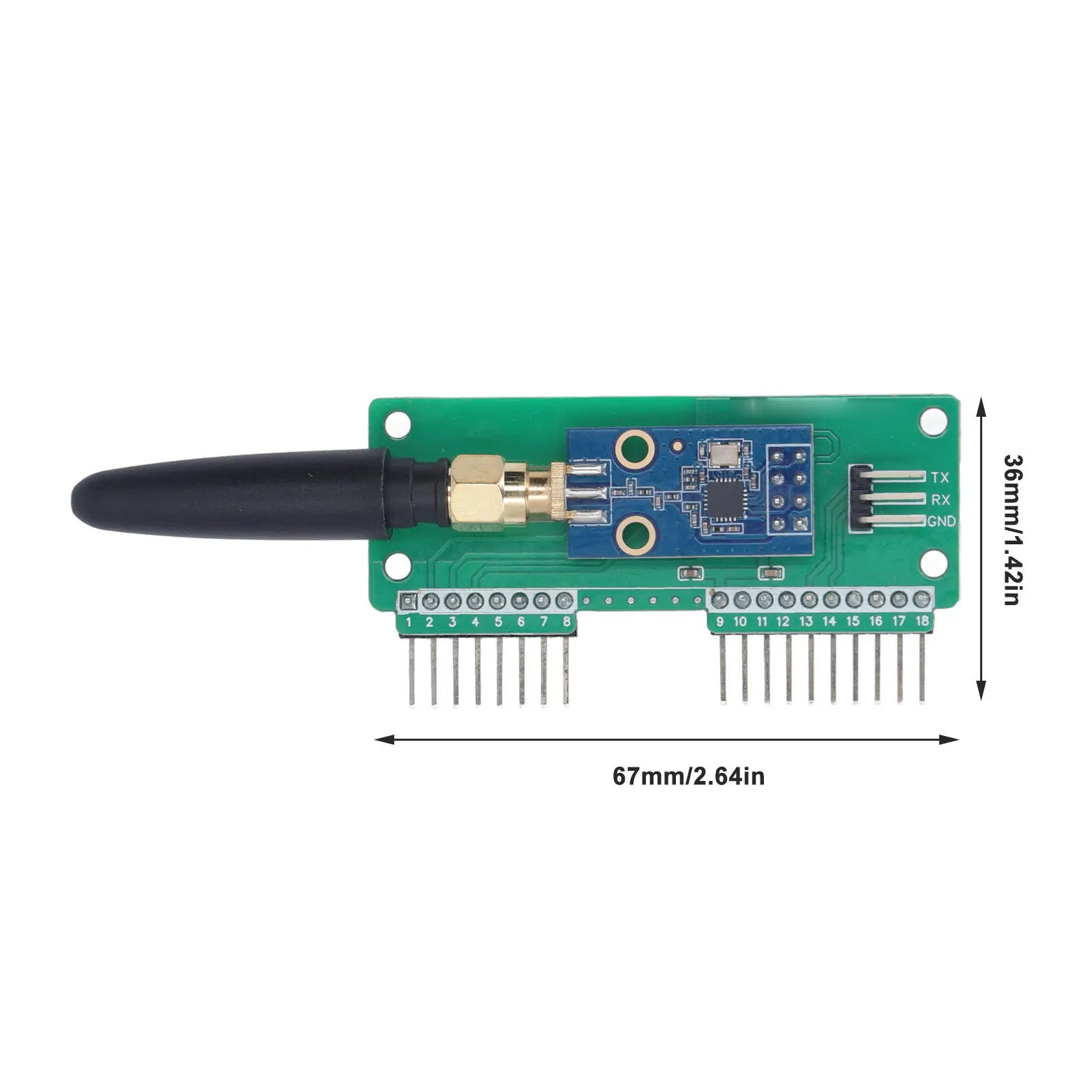 CC1101 Module 433MHz Development Board SubGhz Modification Module for Flipper Zero