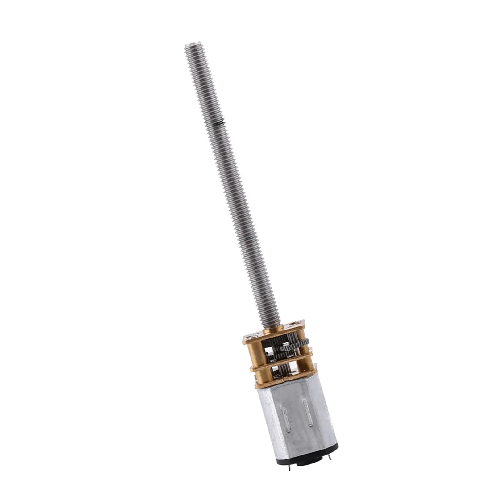 DC 12V 400RPM N20 Micro Gear Motor 16mm Shaft M4x55mm Screw Reducer with Gear Box