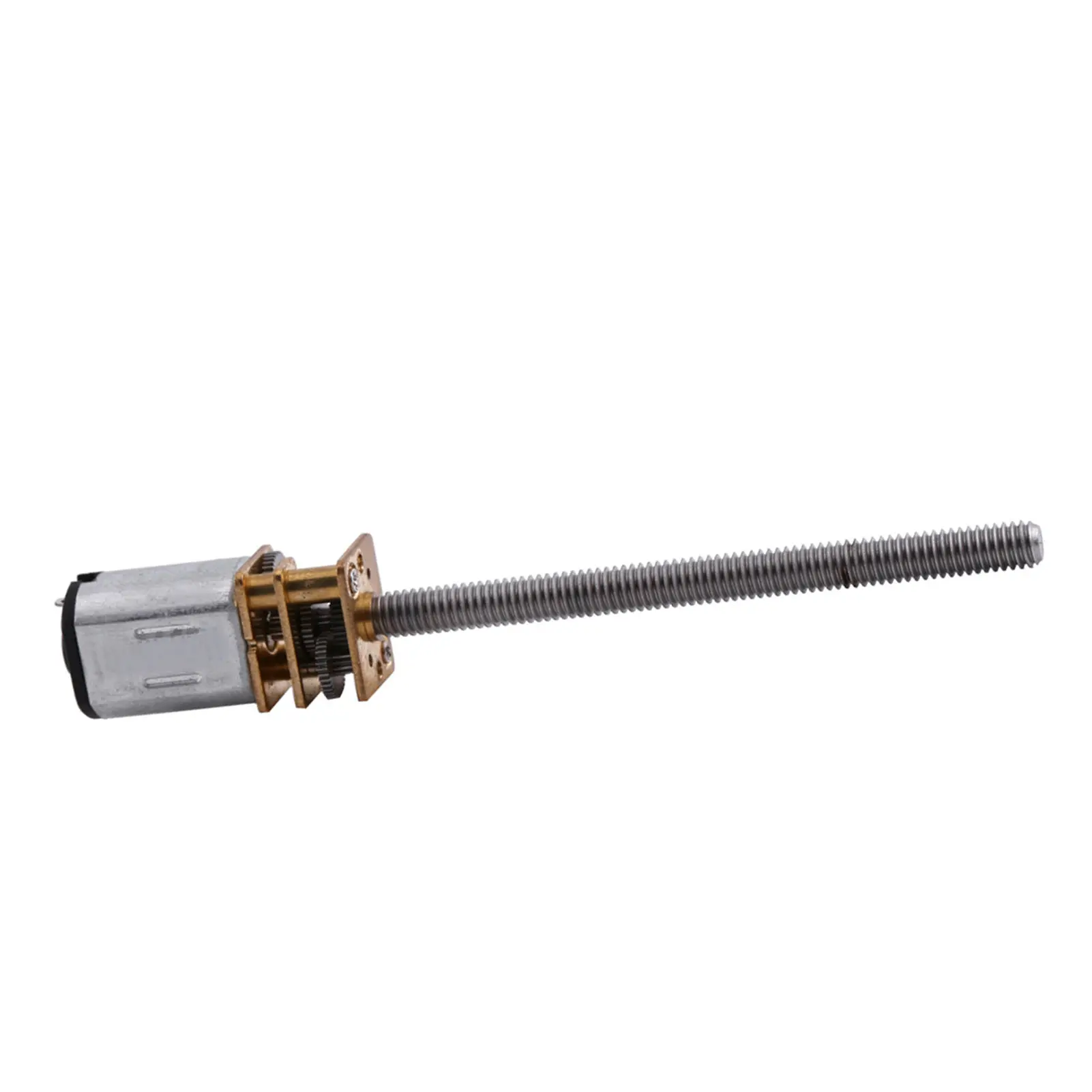 DC 12V 400RPM N20 Micro Gear Motor 16mm Shaft M4x55mm Screw Reducer with Gear Box
