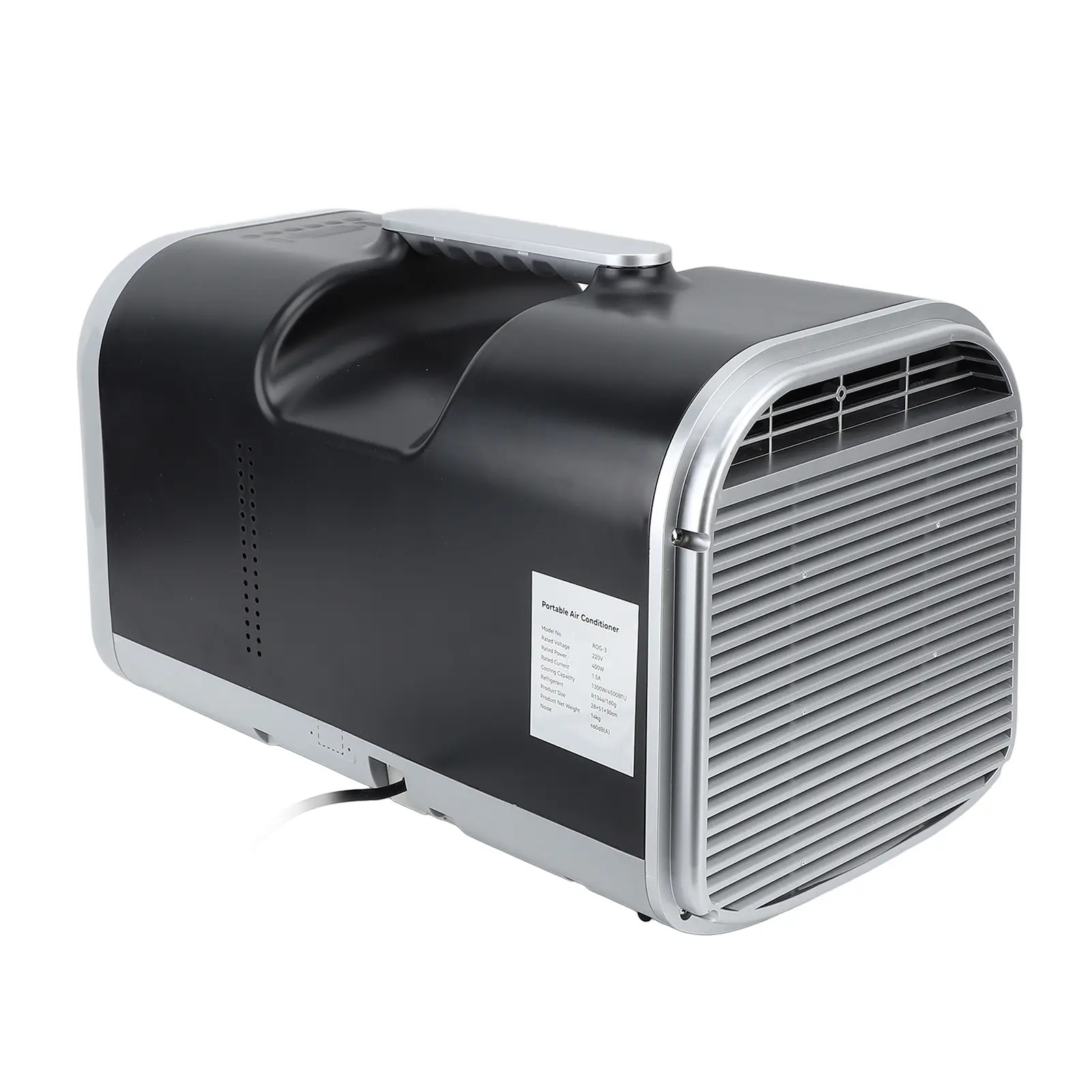 Air Conditioner Dual Inverter 4500BTU Energy Saving Small Mobile Air Cooler with Remote Control for Camping