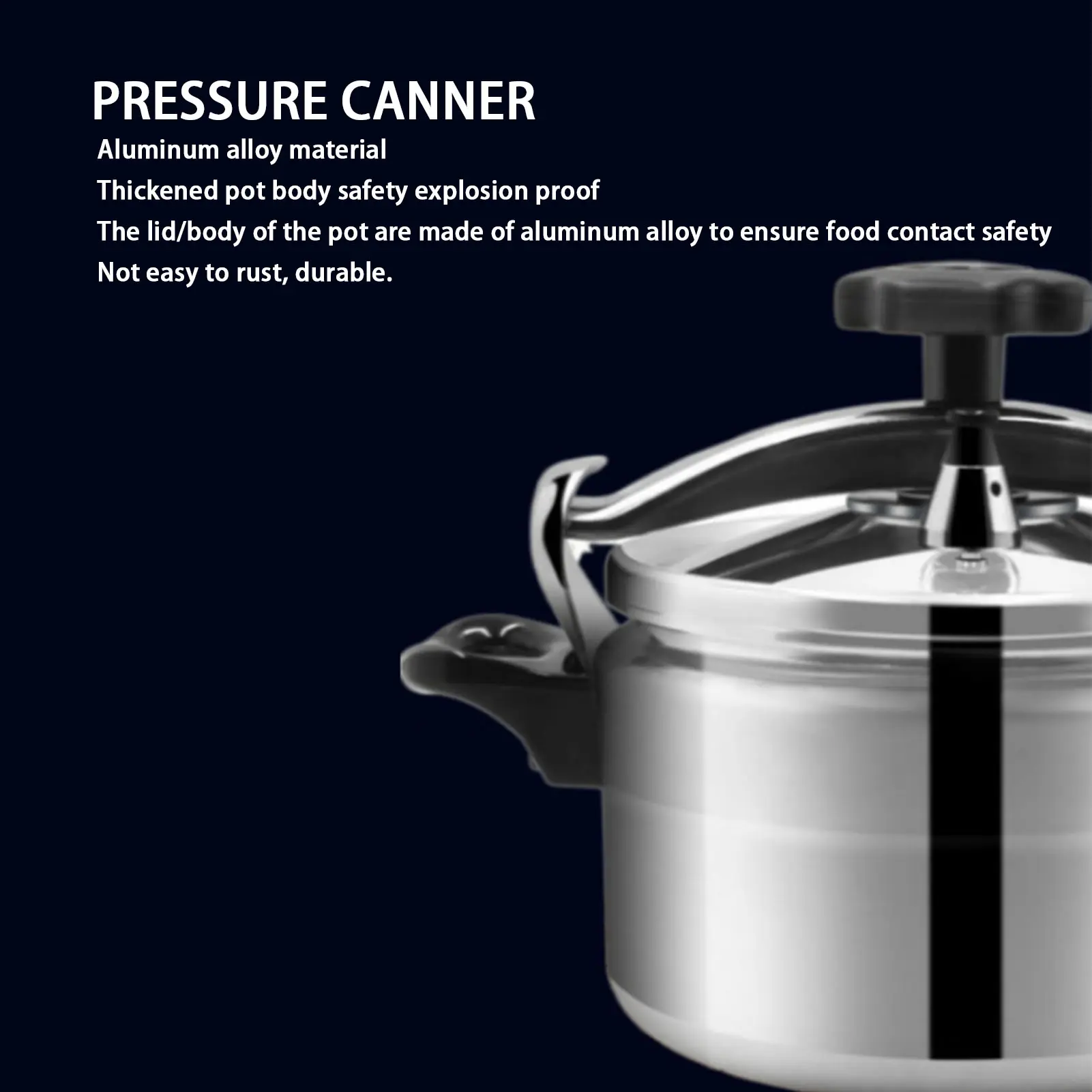 Pressure Cooker Explosion Proof Large Capacity Pressure Cooker for Gas Stove