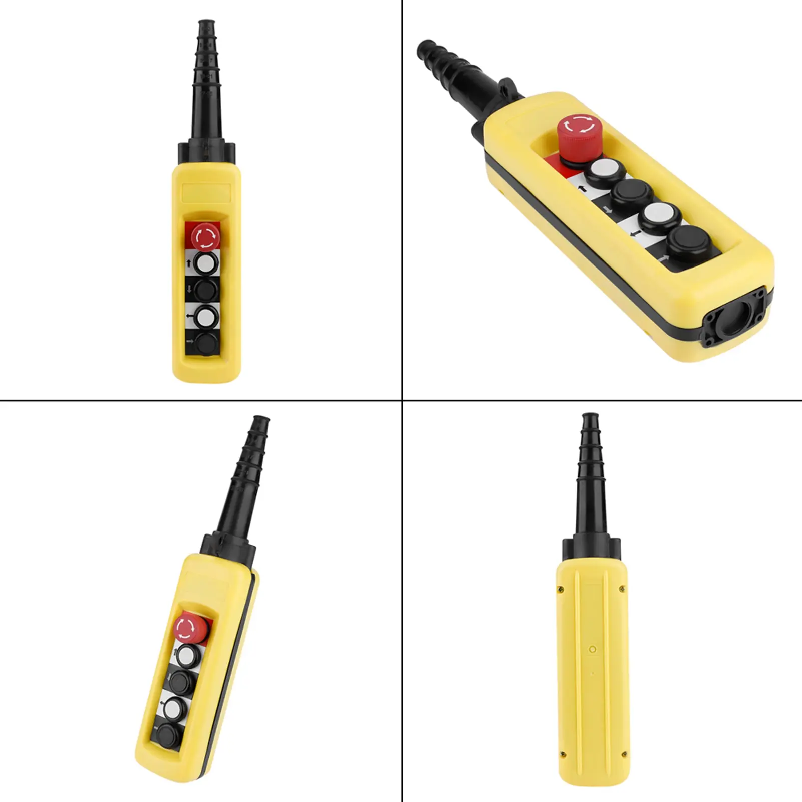 Crane Chain Hoist Push Button Switch Lifting Pendant Controller 4 Buttons