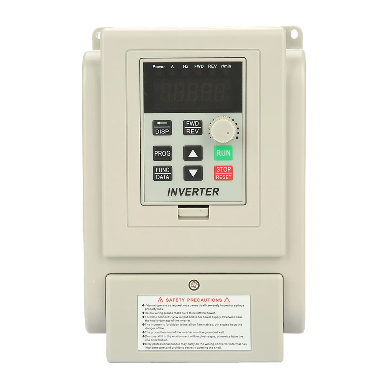 220VAC Single Phase Variable Frequency Drive VFD Speed Controller for 3 Phase 2.2kW AC Motor