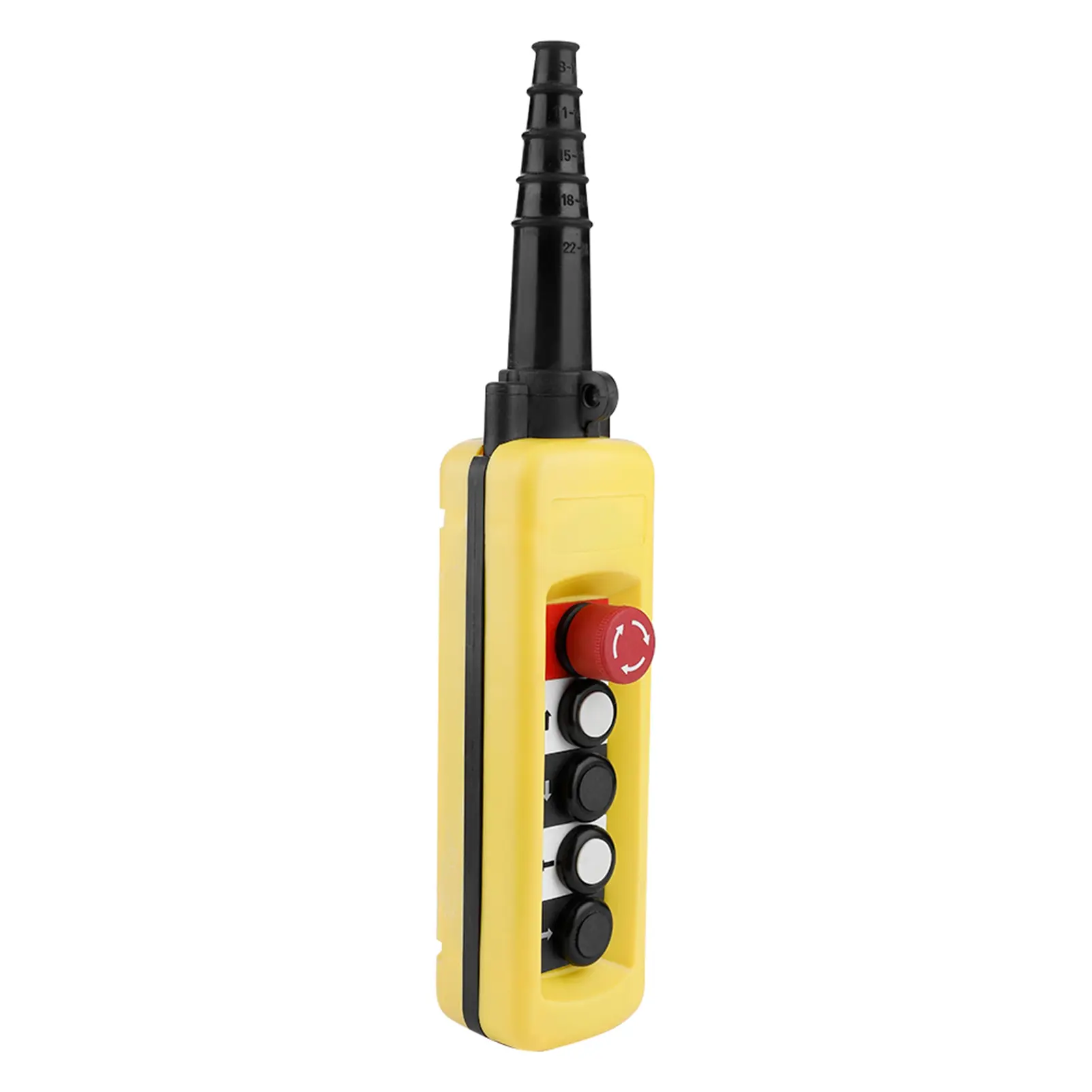 Crane Chain Hoist Push Button Switch Lifting Pendant Controller 4 Buttons