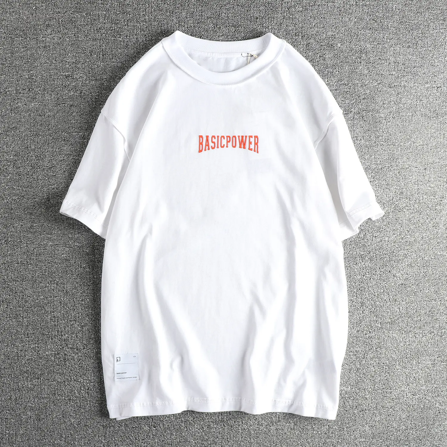 2025 Summer American Retro Short Sleeve O-neck Letter Printed T-shirt Men's Fashion 100% Cotton Washed Casual Loose Youth Tops