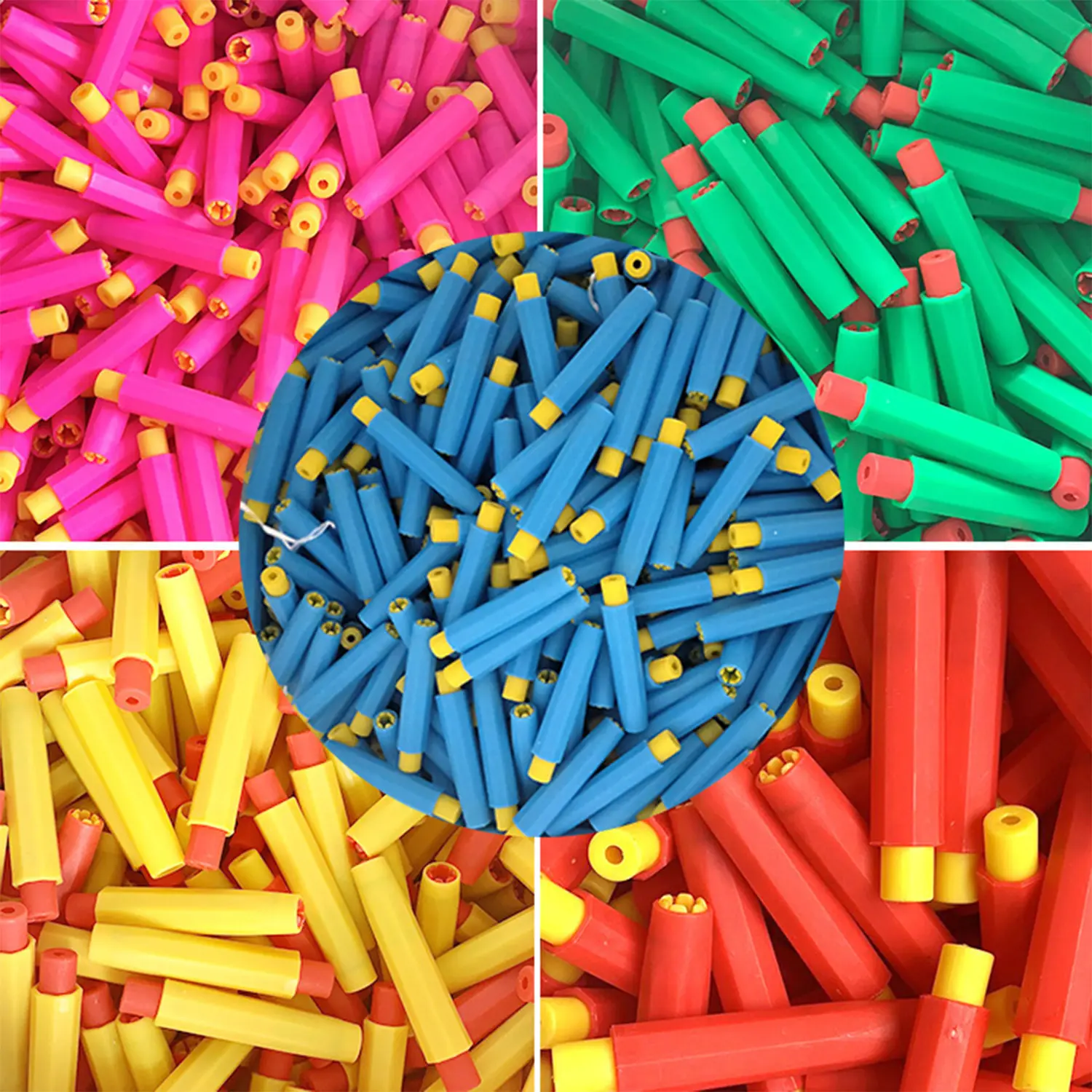 5pcs Health Non-toxic Chalk Holder Clip Colourful Chalk Holders Clean for Teachers Writing Children Drawing Board Accessories
