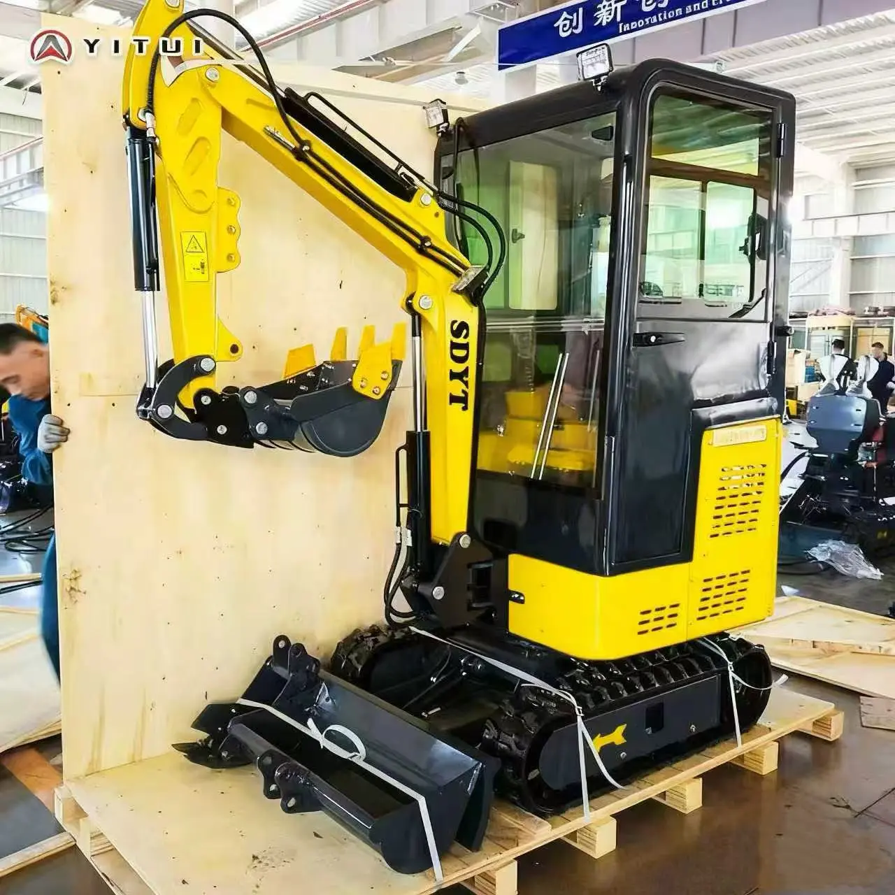 Chinese Mini Excavator Mini Excavator Cab Diesel Excavator Mini Europe Customized Kubota Engine Ce Epa Euro 5 For Sale