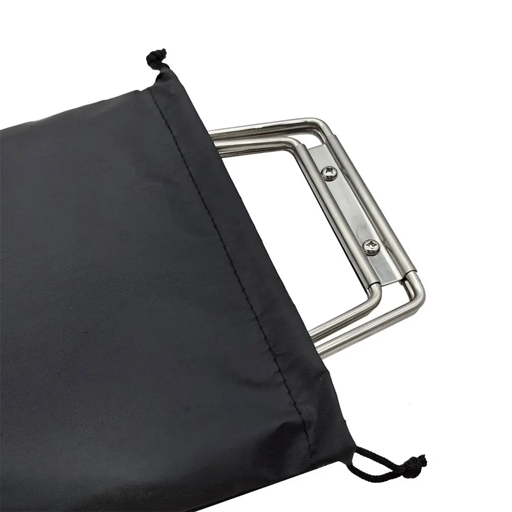 Aluminum Alloy Box Stand Stainless Steel Organizer Box Folding Stand Iron Storage Box Bracket for Outdoor Picnic Fishing