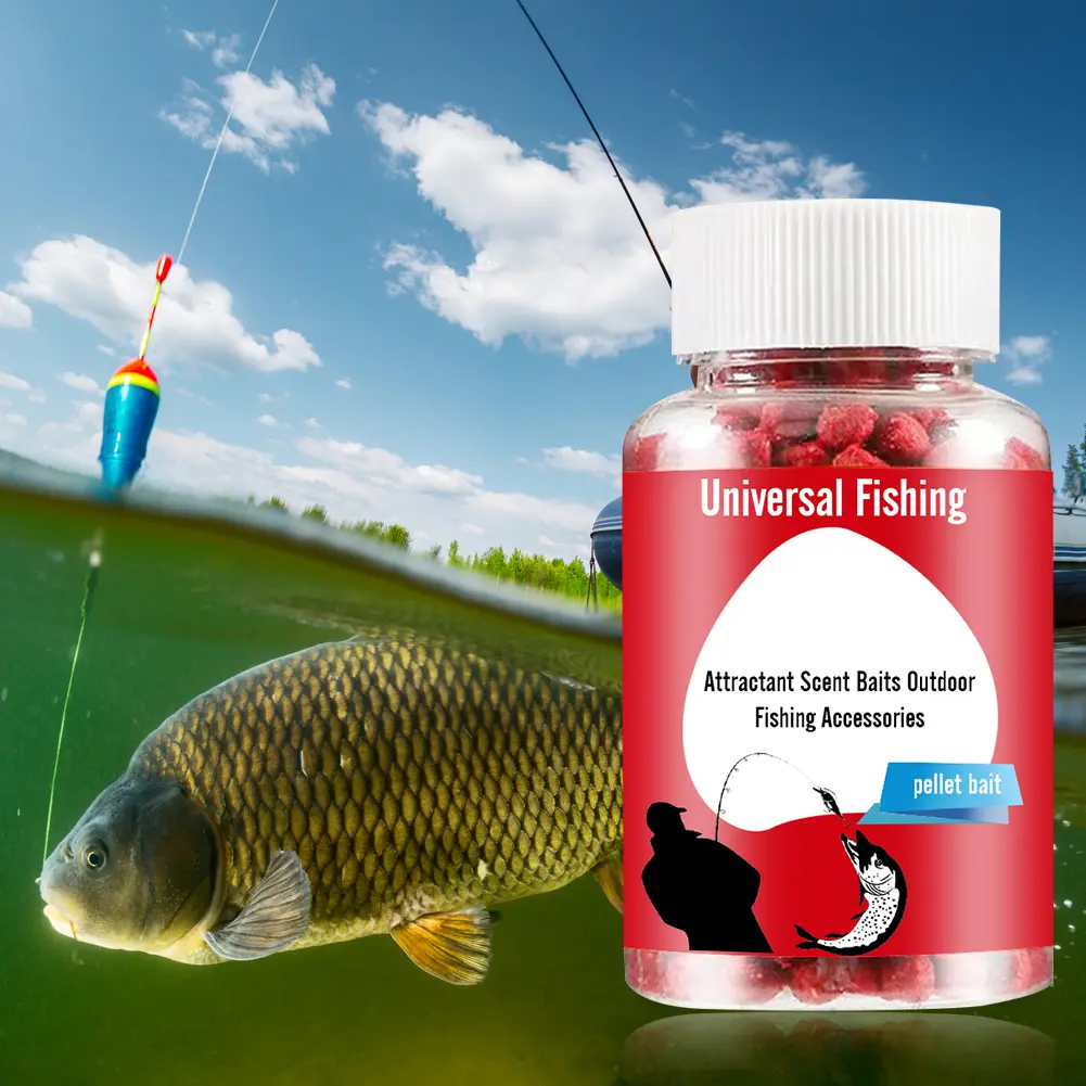 Fish Attractant Scented Bait Universal Particle Fishing Lure Fishing Food Bait Aquatic Feed Outdoor Fishing Accessories