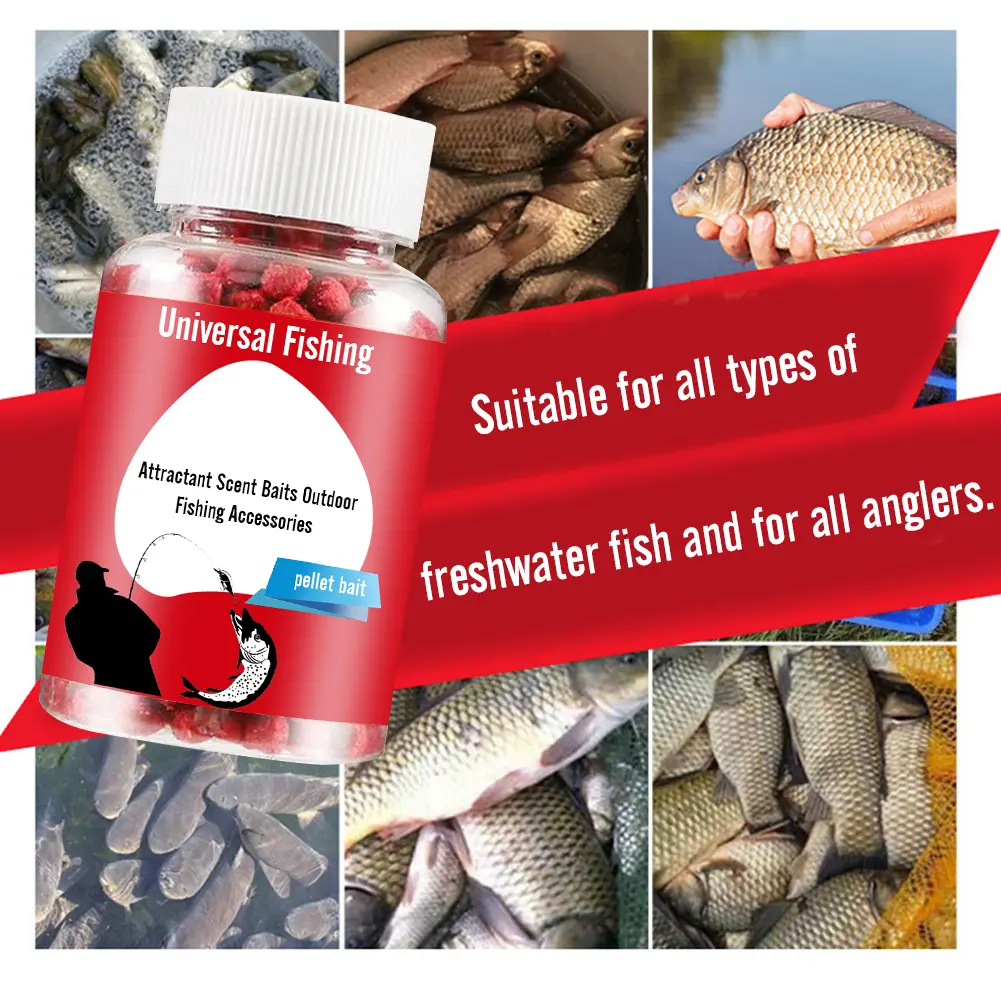 Fish Attractant Scented Bait Universal Particle Fishing Lure Fishing Food Bait Aquatic Feed Outdoor Fishing Accessories
