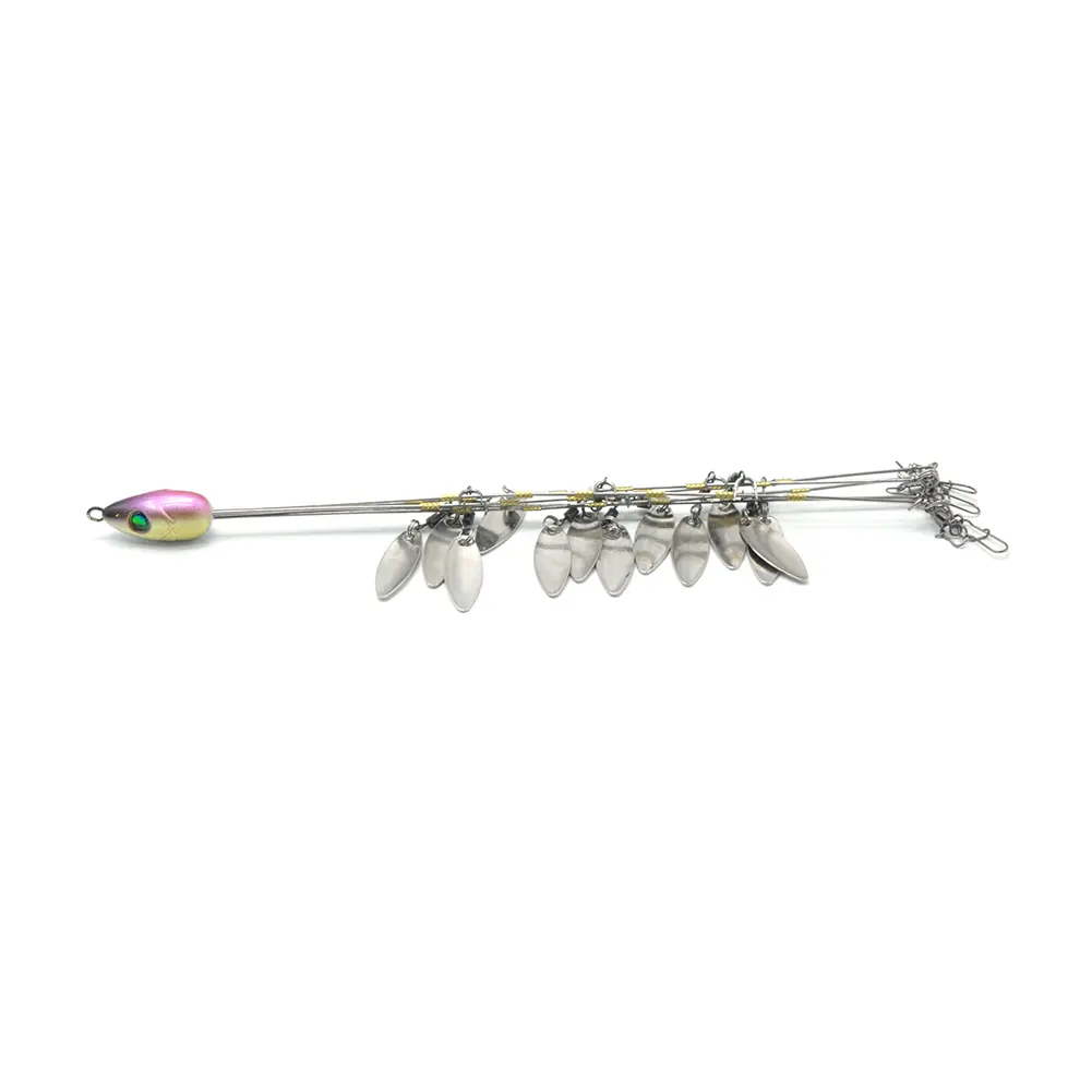 30g Umbrella Fishing Lure Rig Swivel Spinner 5 Arms Artificial Umbrella Alabama Rig Swimming Bait 12 Bladed Tackle Tools