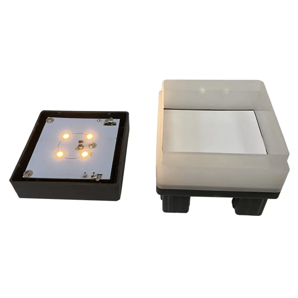 1-5Pcs Solar LED Fence Lamp Pillar Light Easy Installation Waterproof Outdoor Lamp GlowIing Path Yard Lights for Garden Decor