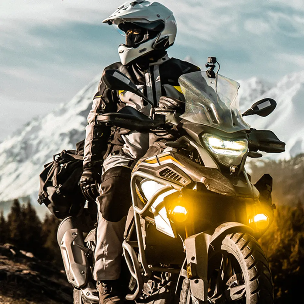 Motorcycle Suit Set Universal For All Seasons Motorcycle Jacket Wear Resistant Knight Motorcycle Suit Rain-proof