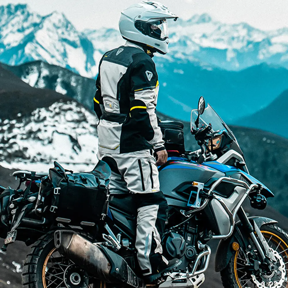 Motorcycle Suit Set Universal For All Seasons Motorcycle Jacket Wear Resistant Knight Motorcycle Suit Rain-proof