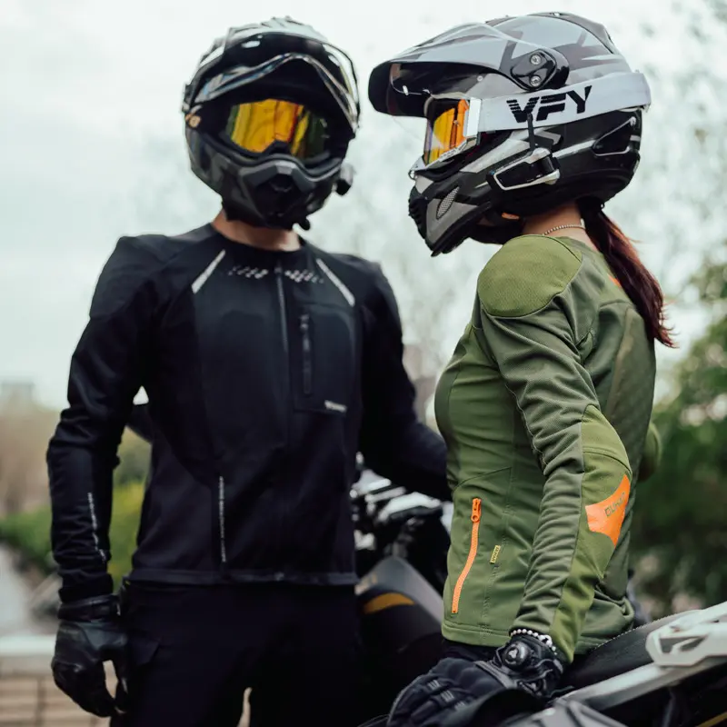 DUHAN Summer Men's Women's Motorcycle Equipment Motocross Body Soft Armor CE Certified Protectors Moto Motorbike Jacket Armors