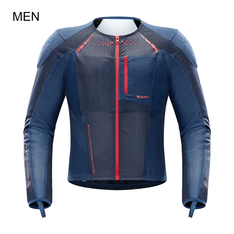 DUHAN Summer Men's Women's Motorcycle Equipment Motocross Body Soft Armor CE Certified Protectors Moto Motorbike Jacket Armors