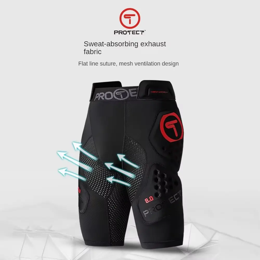 Breathable Motorcycle Riding Pants with Knee Hip Armor Lightweight Protective Gear For Motocross Street Riding CE Certified