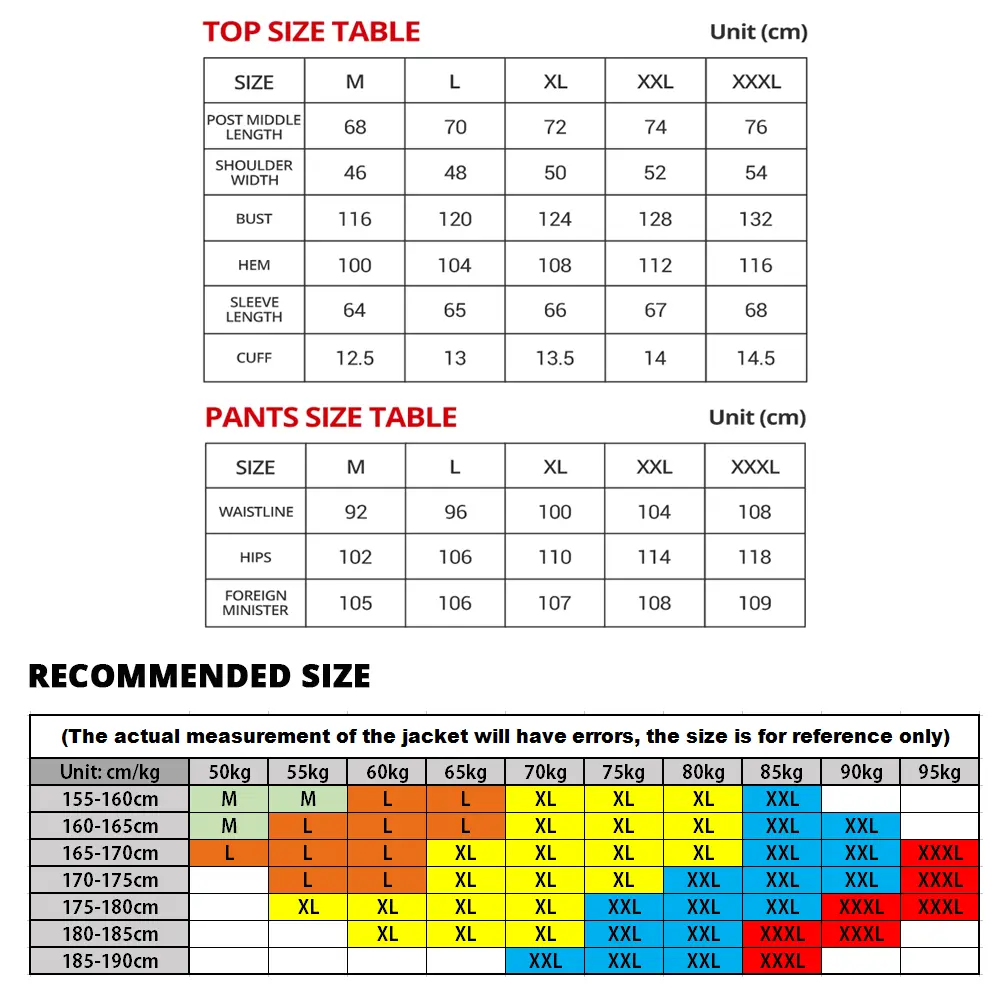 New Motorcycle Jacket Pants Suit Motorcycle Motocross Motorcycle Clothing Waterproof Equipment Reflective Racing Anti-wrestling