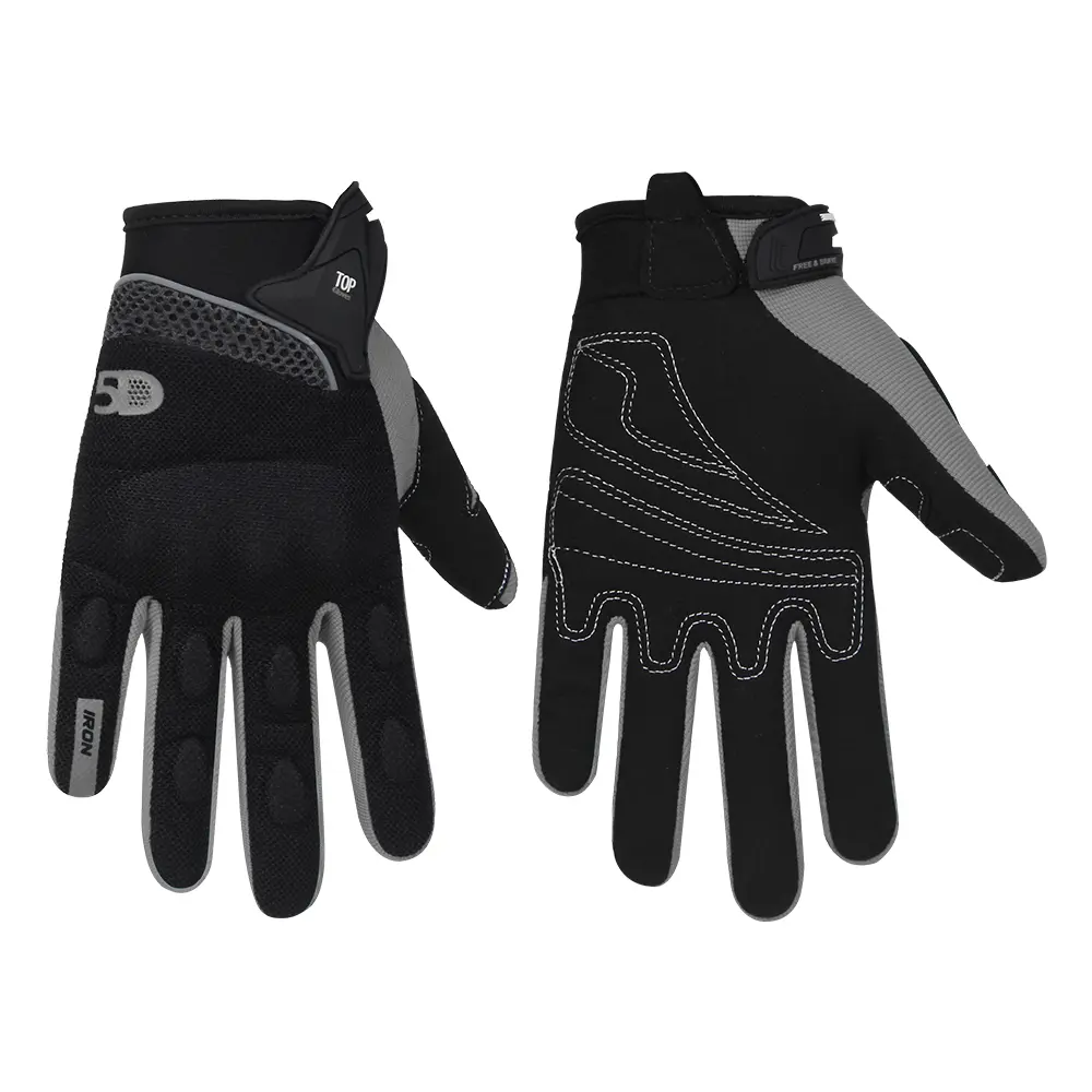 IRONRIDE Full Finger Motorcycle Gloves Screen Touch Guantes Motorbike Motocross Bike Outdoor Summer Motocross  Glove