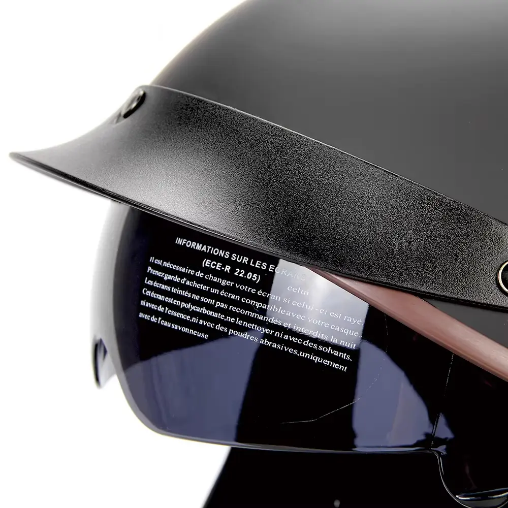 Retro Motorbike Helmet Summer Men Motocross Riding Protective Half Helmet Women Motorcycle DOT Certification Helmet