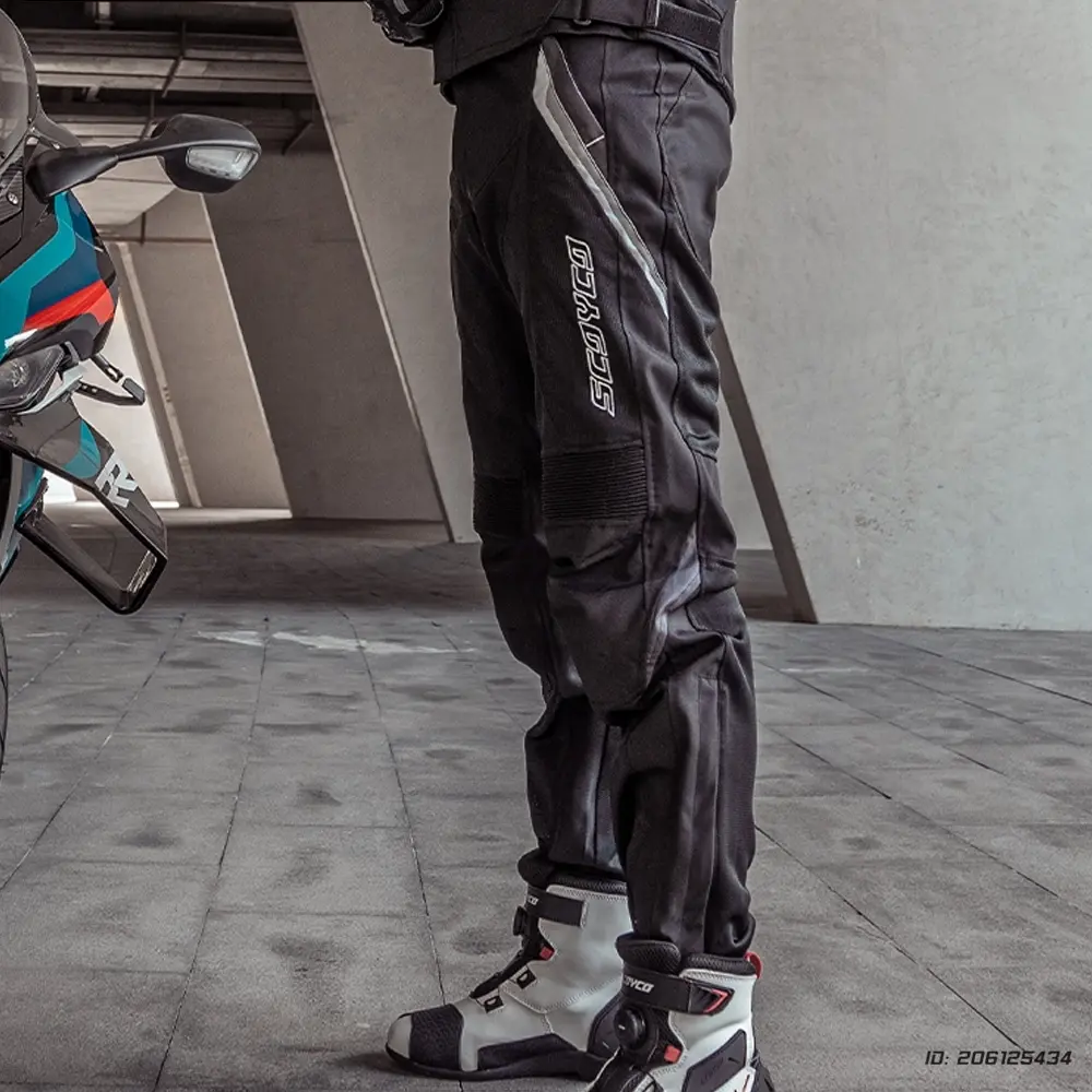 Motorcycle Pants Man Breathable Motorcycle Pants Riding Trousers CE Protective Gear Riding Wear Protective Pads Reflective Pants