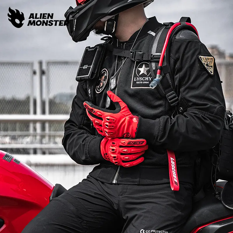 Alien Monster Gloves Men and Women Motorcycle Off-road Riding Locomotive Knight Racing Equipment Anti-drop CE Breathable Summer