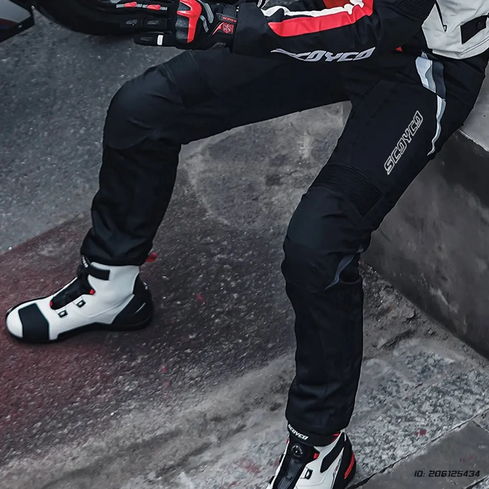 Motorcycle Pants Man Breathable Motorcycle Pants Riding Trousers CE Protective Gear Riding Wear Protective Pads Reflective Pants