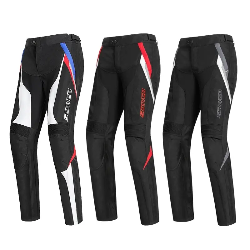 Motorcycle Pants Man Breathable Motorcycle Pants Riding Trousers CE Protective Gear Riding Wear Protective Pads Reflective Pants