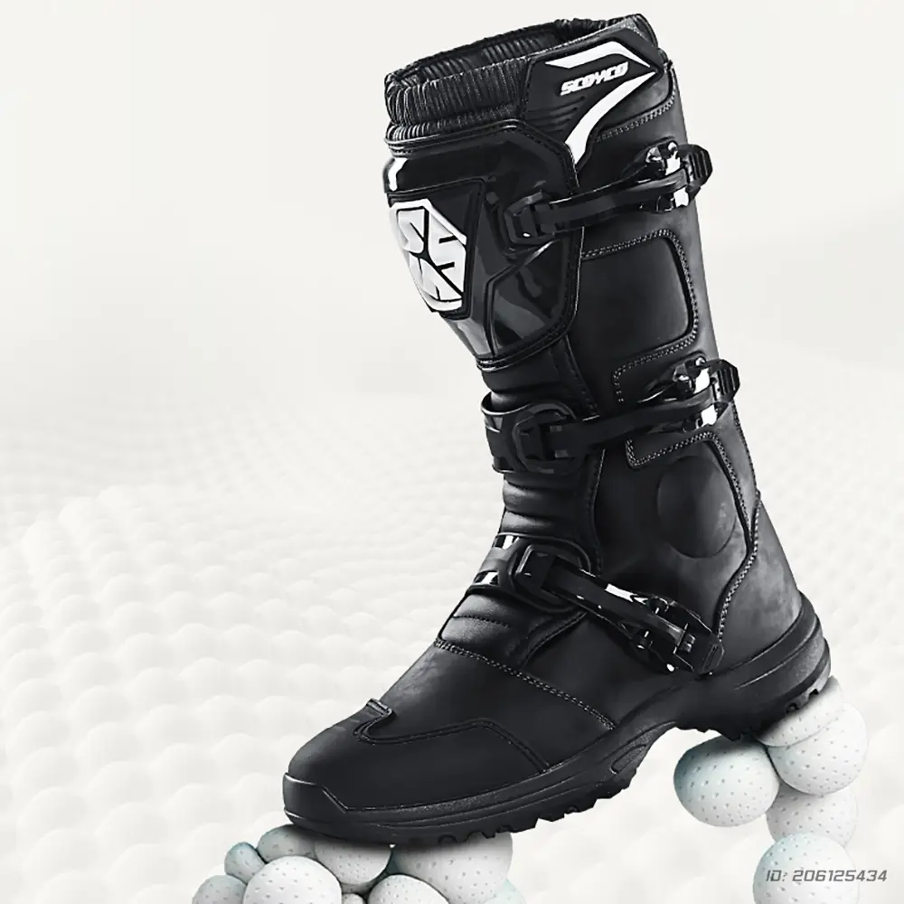 Motocross Boots Professional Protective Motorcycle Boot High-top Non-slip Racing Off-road Shoes Windproof Waterproof All Seasons