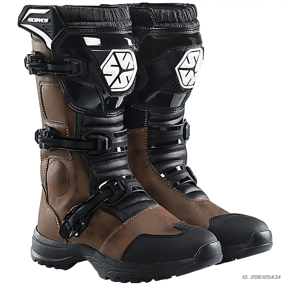 Motocross Boots Professional Protective Motorcycle Boot High-top Non-slip Racing Off-road Shoes Windproof Waterproof All Seasons