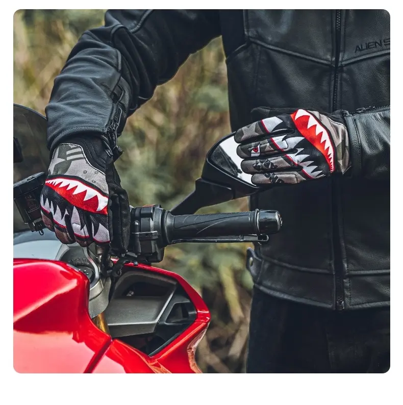 Summer Motorcycle Gloves Breathable Moto Gloves Cycling Motorbike Guantes Moto Motocross Bicycle Touch Screen Gloves Men Women