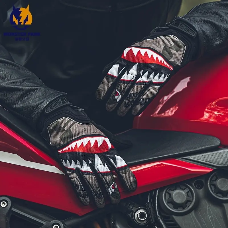 Summer Motorcycle Gloves Breathable Moto Gloves Cycling Motorbike Guantes Moto Motocross Bicycle Touch Screen Gloves Men Women